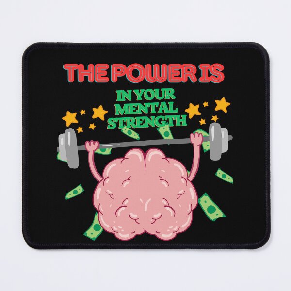 Item preview, THE POWER IS IN YOUR MENTAL STRENGTH designed and sold by stickersrafisa.