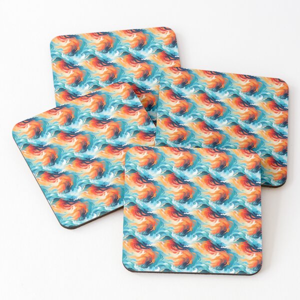 Item preview, Waves of Color designed and sold by MidArtFusion.