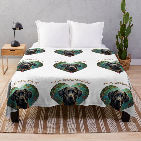 Item preview, Labrador dog with flower, dog lover doglover dogaholic designed and sold by Coolparrotgirl.