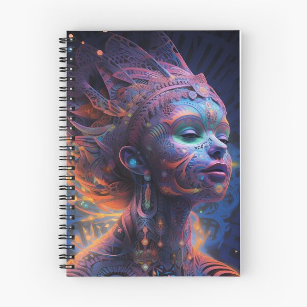 Item preview, DMT Art .... Luminescent Divine Feminine designed and sold by TheGlassPortal.