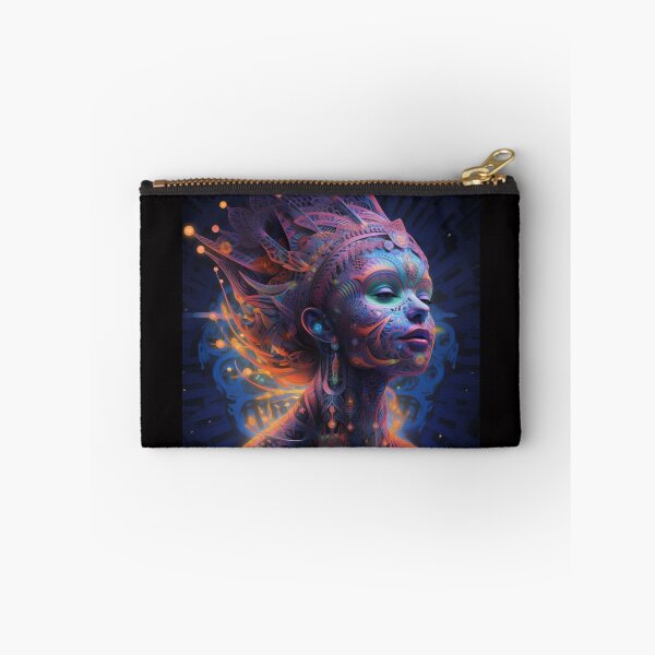 Item preview, DMT Art .... Luminescent Divine Feminine designed and sold by TheGlassPortal.