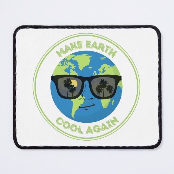 Item preview, Make Earth Cool Again T-Shirt, Eco-Friendly T-Shirt, Perfect Gift Idea for your mom, dad, brother or sister, Eco-Friendly design and fabric designed and sold by Nicolae Aurel Paun.