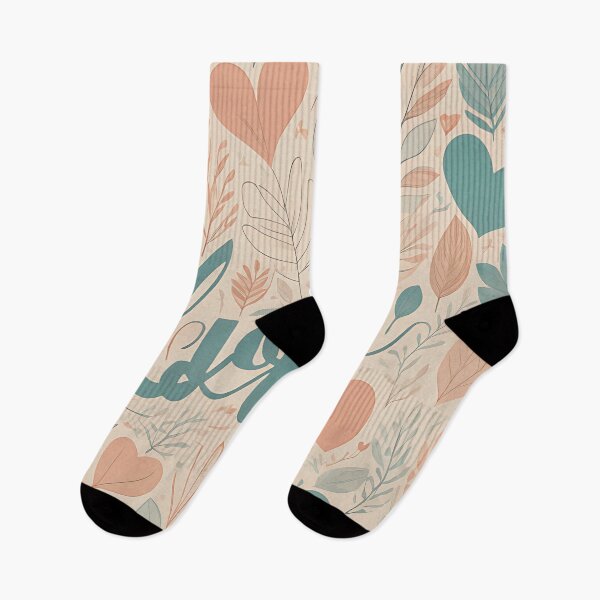 Item preview, Retro Inspired Valentines Day Leaf Leaves Pattern designed and sold by Memituss.