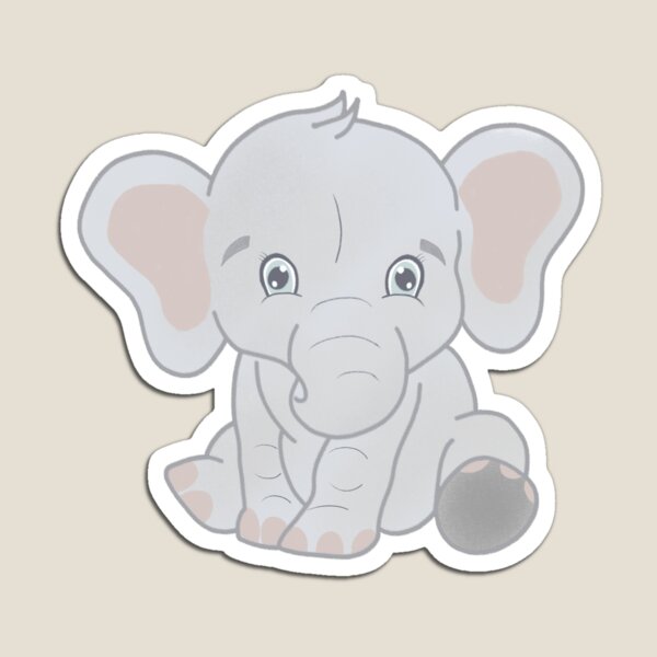 Item preview, Selena the baby elephant designed and sold by Creasdefalco.
