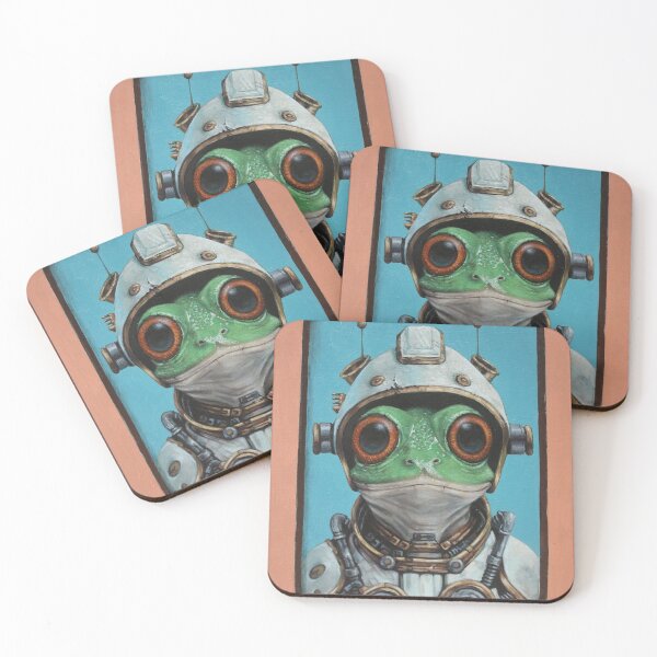 Item preview, Space Oddity | Interstellar Frog: Ground Control To Major Froggie | Astro Toad Original Painting by Tyler Tilley designed and sold by Tyler Tilley.