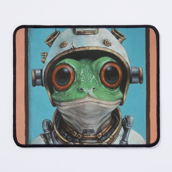 Item preview, Space Oddity | Interstellar Frog: Ground Control To Major Froggie | Astro Toad Original Painting by Tyler Tilley designed and sold by Tyler Tilley.