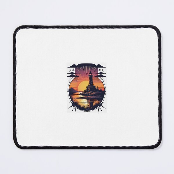 Item preview, Lighthouse sunset designed and sold by Tadakatsu.