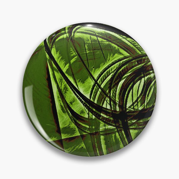 Item preview, "Green Rings (The Moving Spiral) designed and sold by Spaceart9.
