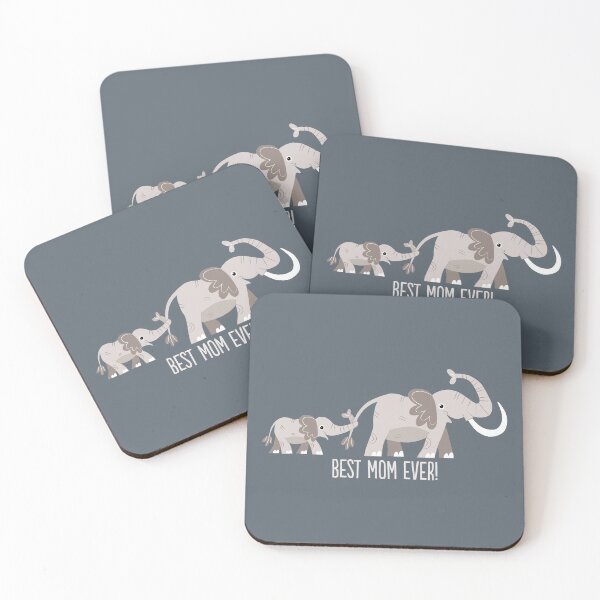 Item preview, Best Mom Ever! Elephant and Baby designed and sold by Steve Duffendack.