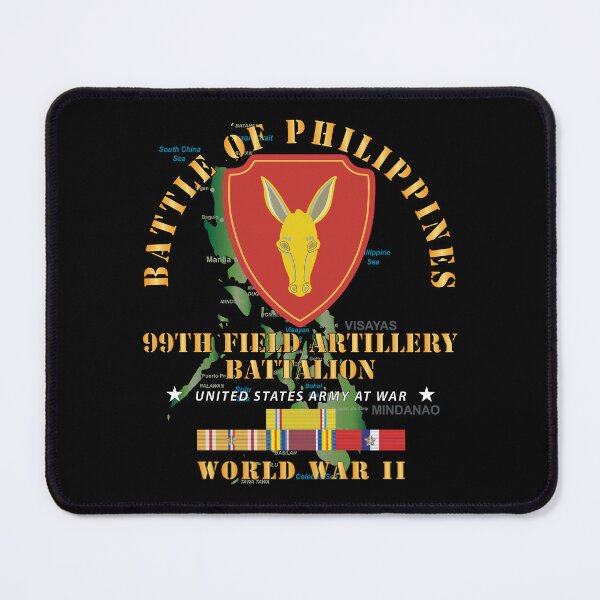 Item preview, Army - Battle for Philippines - 99th Field Artillery Battalion w PAC - PHIL SVC X 300 designed and sold by Military Insignia Products.