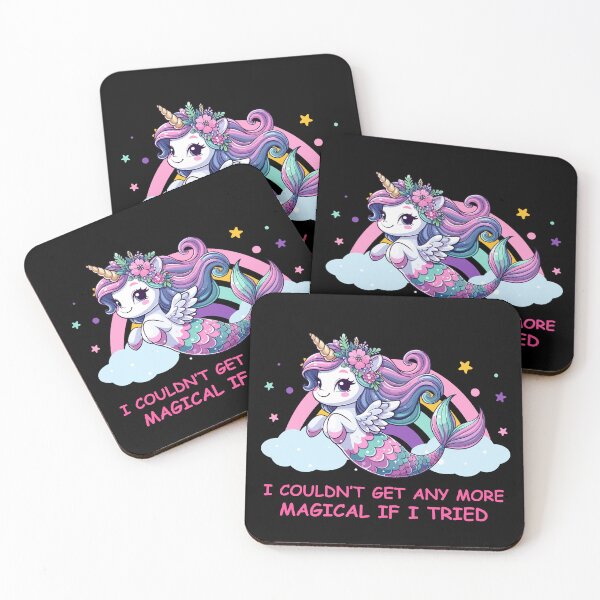 Item preview, Mermicorn - Unicorn Mermaid designed and sold by Kawaii-n-Spice.