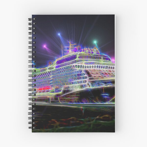 Aperçu de l'œuvre FÊTE DE NAVIRE DE CROISIÈRE, L'ÉCLIPSE DES CÉLÉBRITÉS créée et vendue par Alex Hardie.