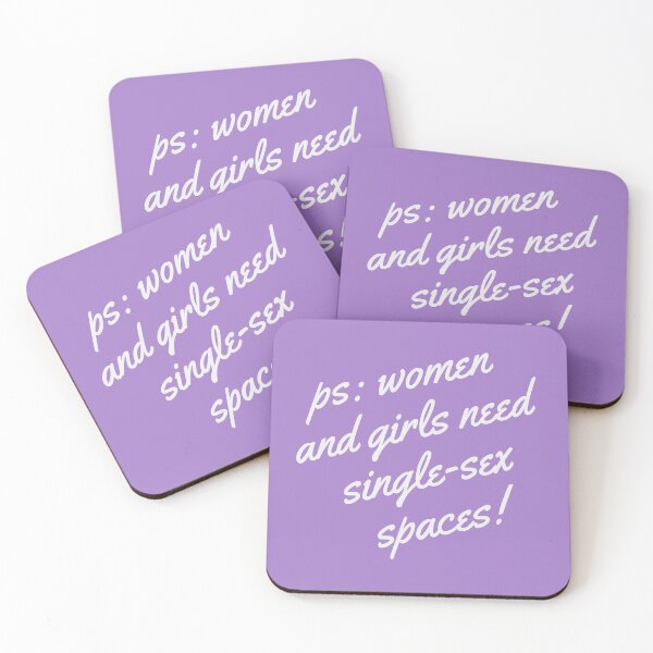 Item preview, PS: Women and girls need single-sex spaces | Radical Feminist Activism | Light Purple designed and sold by WomaNation.