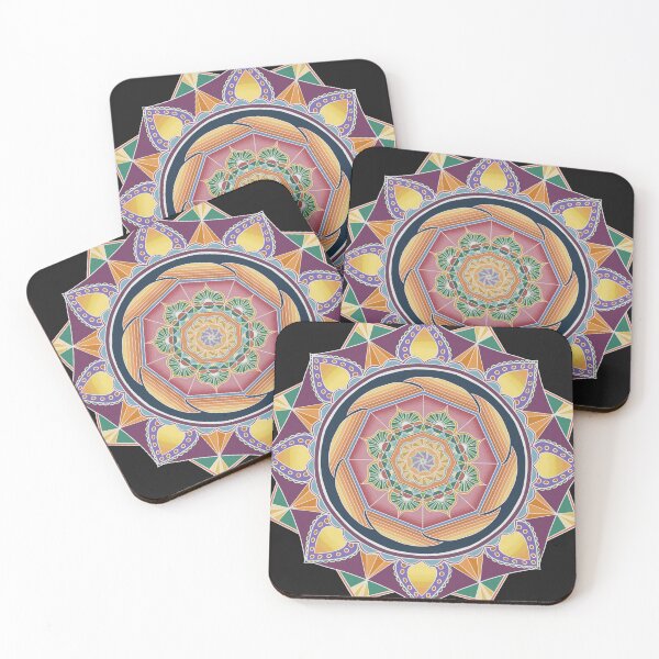 Item preview, Color Fade Mandala Geometric Pattern designed and sold by Mountaineer-art.