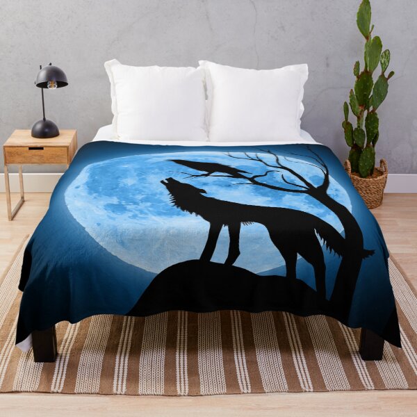 Item preview, Wolf, Raven and moon designed and sold by Waveval.