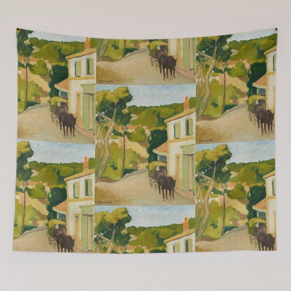 Item preview, Voiture sur la route d’Estaque (1918) ALBERT MARQUET designed and sold by TeeARTHY.
