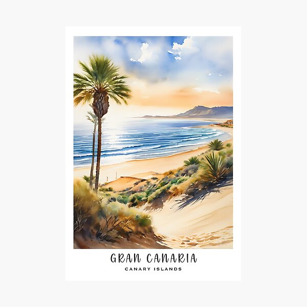 Item preview, GRAN CANARIA : / Spain :  "Island Delights: Exploring the Beauty of Gran Canaria" designed and sold by sirtonine.