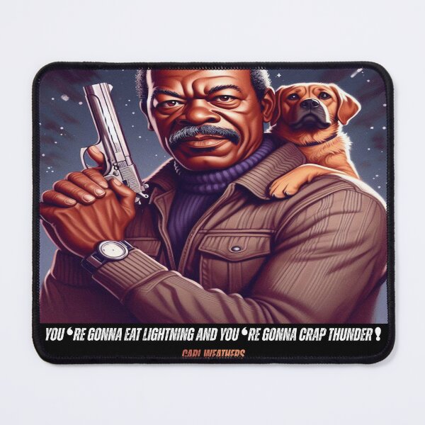 Item preview, Thunderous Resolve - Carl Weathers designed and sold by InspireArtz.