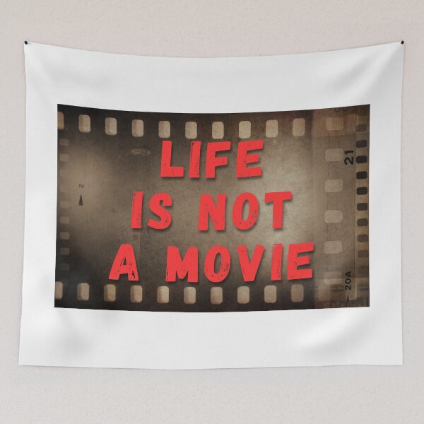 Item preview, Life is not a movie 2 designed and sold by Visual Arts Sławomir Grzanek.