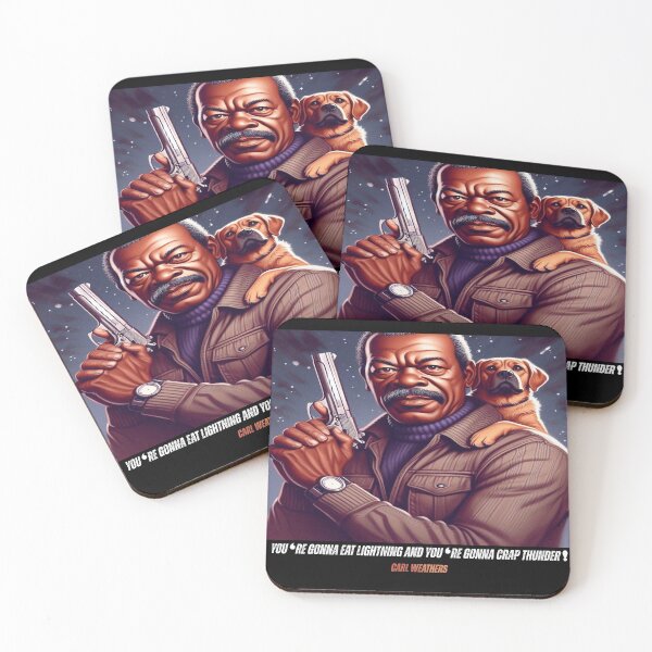 Item preview, Thunderous Resolve - Carl Weathers designed and sold by InspireArtz.