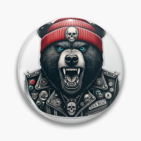 Item preview, Biker bear designed and sold by BlueMemphis.