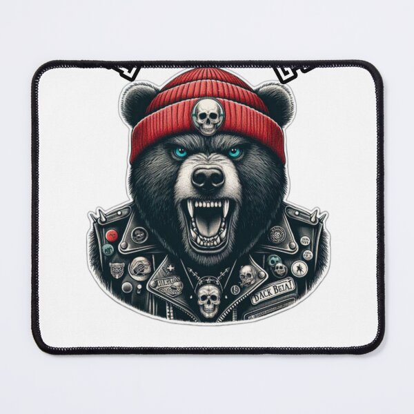 Item preview, Biker bear designed and sold by BlueMemphis.