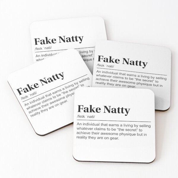 Item preview, Fake Natty Urban Dictionary Design designed and sold by GainsGraphics.