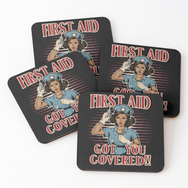 Item preview, first aid medical puns designed and sold by TomxDesign.