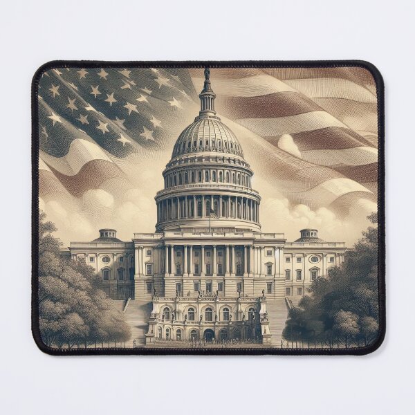 Item preview, US Capitol Sketch designed and sold by Xrzysiek.