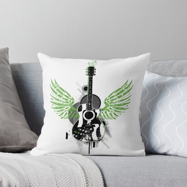 Item preview, Guitar wings swing graffiti music dance designed and sold by Helen-Storm.