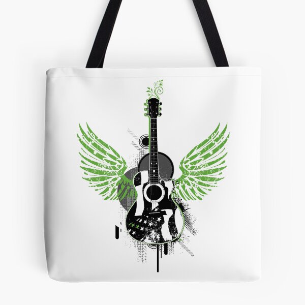 Item preview, Guitar wings swing graffiti music dance designed and sold by Helen-Storm.