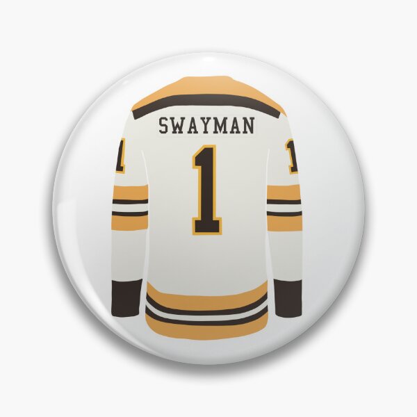Item preview, Jeremy Swayman Centennial Jersey designed and sold by hummingbirdle.