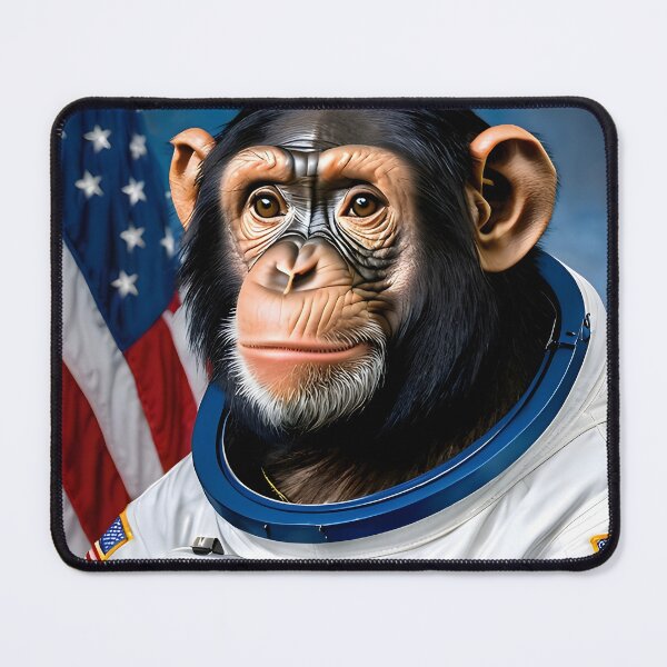 Item preview, NASA chimpanzee in space suit designed and sold by MissQuiss.