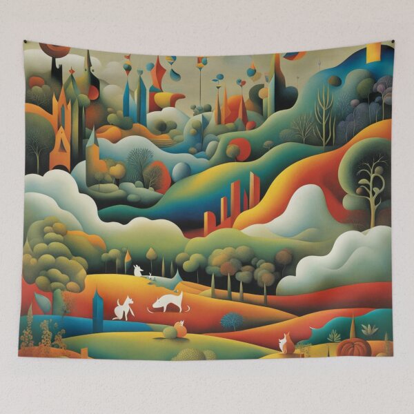 Item preview, The Surreal Land Of Grome designed and sold by Owl-o-the-wisp.