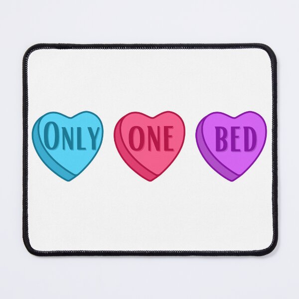 Item preview, Candy Hearts One Bed designed and sold by SamiSweetShop.