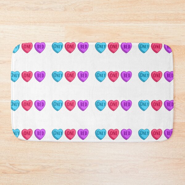 Item preview, Candy Hearts One Bed designed and sold by SamiSweetShop.