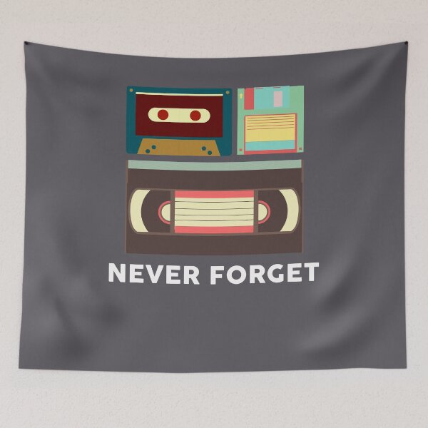 Item preview, Never Forget Floppy Disk, VHS, Cassette Tape designed and sold by melsens.