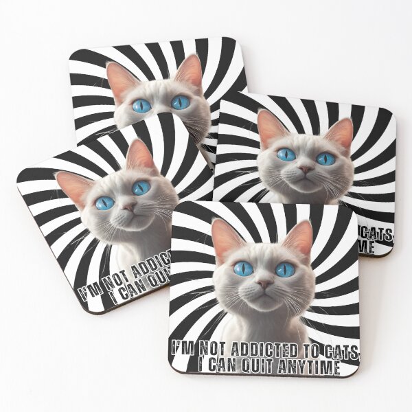 Item preview, Not Addicted to Cats, I Can Quit Anytime designed and sold by PedalPowerGFX.