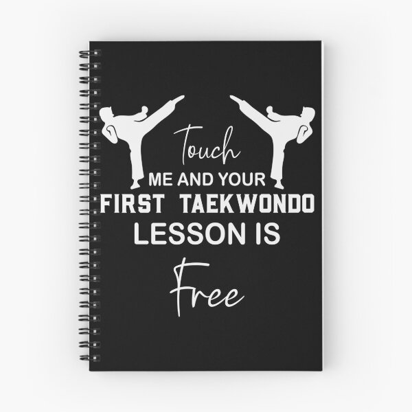 Aperçu de l'œuvre Conception amusante de Taekwondo pour hommes, femmes, garçons et filles créée et vendue par InspireSticker.