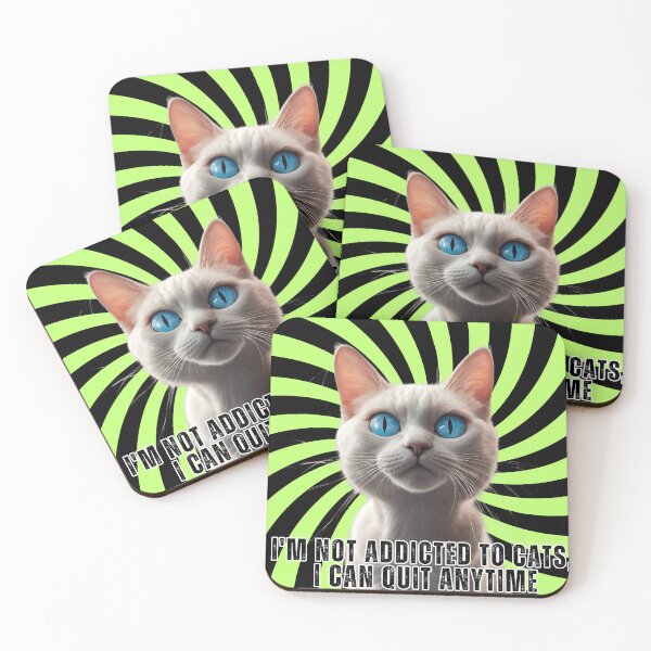 Item preview, Not Addicted to Cats, I Can Quit Anytime designed and sold by PedalPowerGFX.