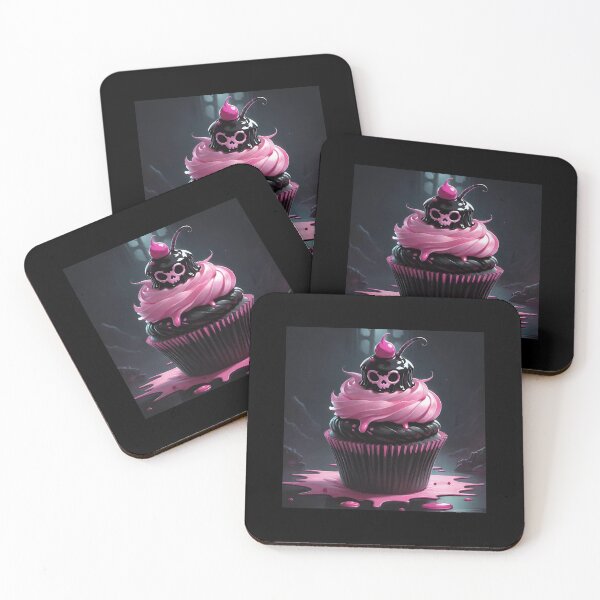 Item preview, Spooky monster cupcake  designed and sold by SpookyCuties.