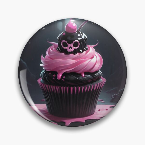 Item preview, Spooky monster cupcake  designed and sold by SpookyCuties.