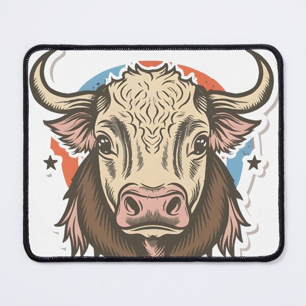 Item preview, Hereford Cattle, Bull, Cow Sticker designed and sold by Zibis09.