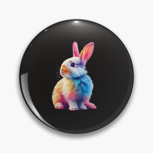 Item preview, Vibrant Bunny Rabbit designed and sold by elynne9.
