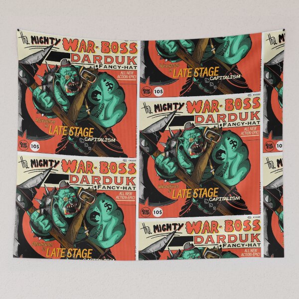 Item preview, Ork Warboss Darduk, Money Lord designed and sold by GoblinGoblin.