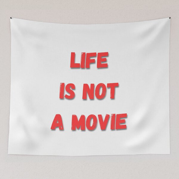 Item preview, Life is not a movie 3 designed and sold by Visual Arts Sławomir Grzanek.