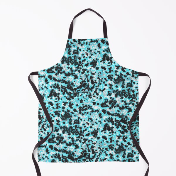 Item preview, Black and blue abstract pattern designed and sold by MariDaniArt.