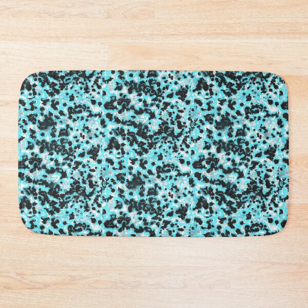 Item preview, Black and blue abstract pattern designed and sold by MariDaniArt.
