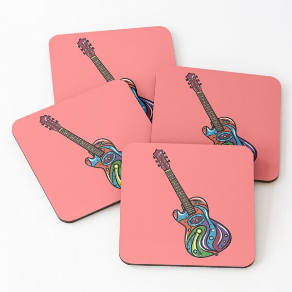 Item preview, Rainbow Guitar ; Pattern designed and sold by PatternInArt.