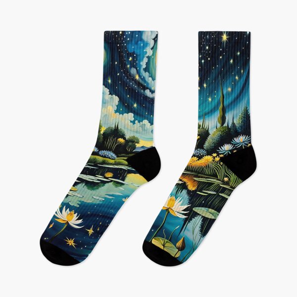 Item preview, Night Pond designed and sold by giditango.